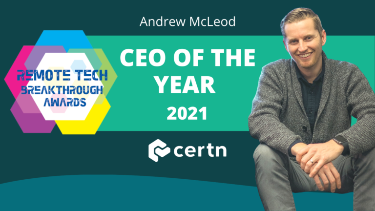 Final CEO OF THE YEAR 2021 Twitter