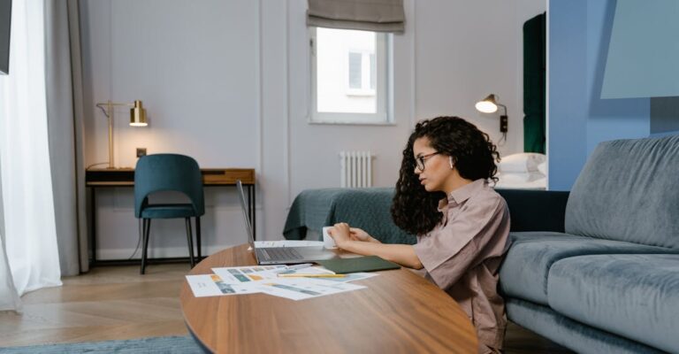 Remote employee demonstrating how background checks help remote teams