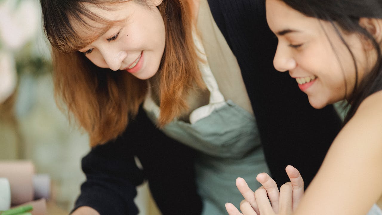 Woman looking at results to depict what do background checks reveal