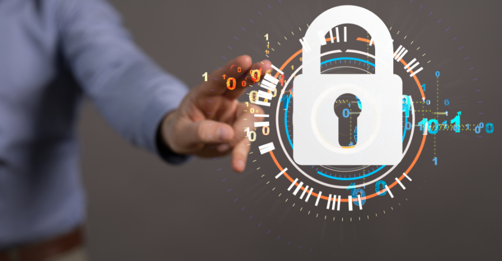 Lock image representing SOC 2 security