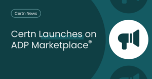 Certn Launches on ADP Marketplace Banner