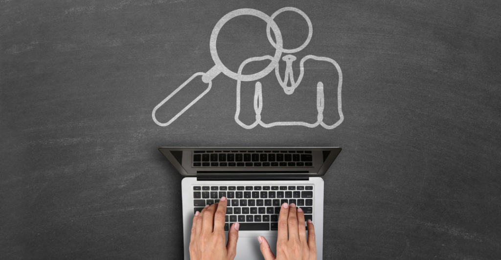 What do background checks reveal search on laptop