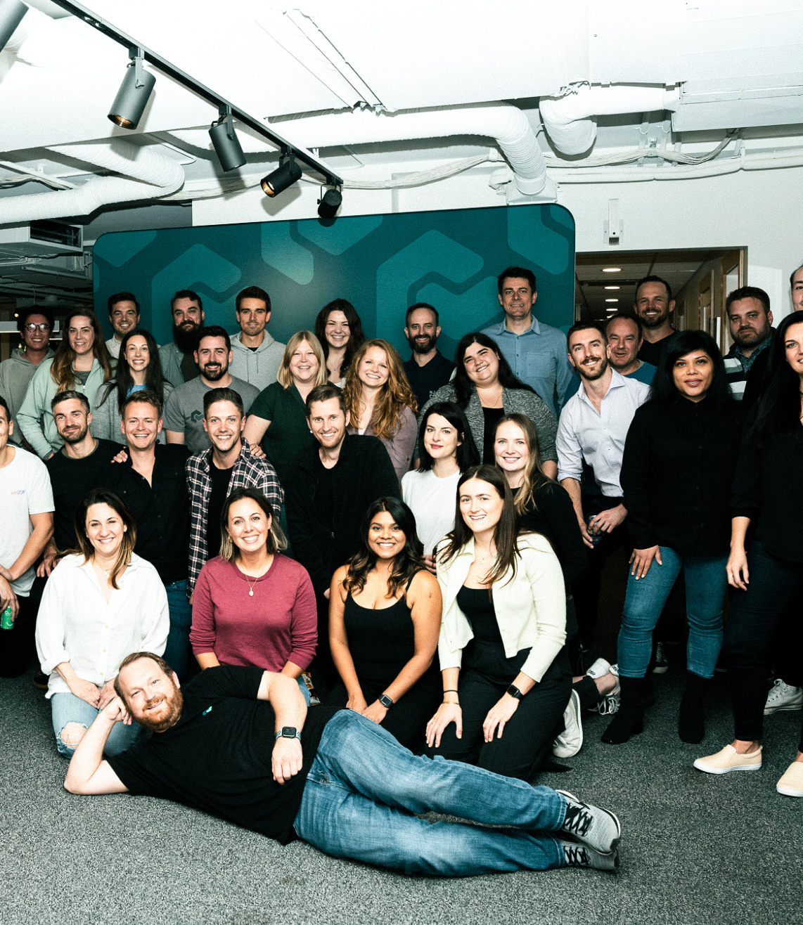 Certn team celebrating $30 million Series B boost