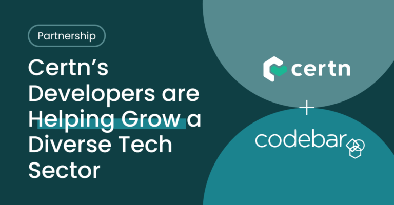 Certn and Codebar Partnership Announcement Banner