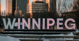 Winnipeg City Sign Representing Criminal Record Check Winnipeg