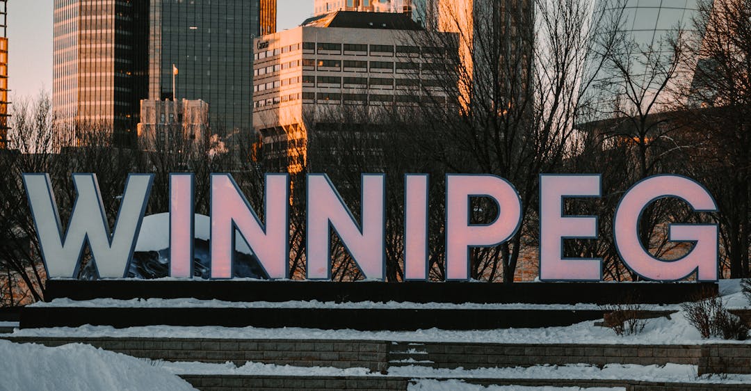 Winnipeg City Sign Representing Criminal Record Check Winnipeg