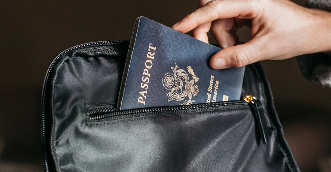 US passport in bag how to spot fake IDs