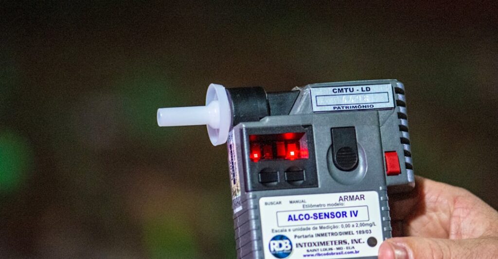 Breathalyzer to measure blood alcohol concentration to show does a DUI show up on a background check