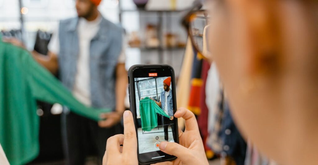 Retail employee doing merchandising with background check for retail