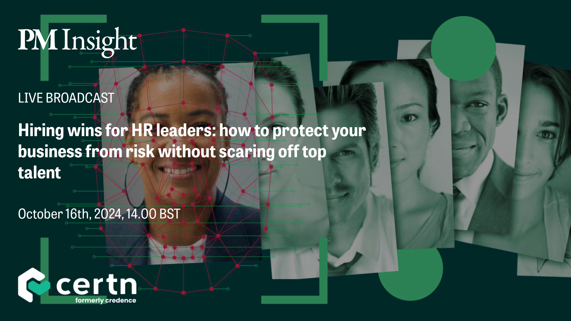 Certn background screening webinar promo poster