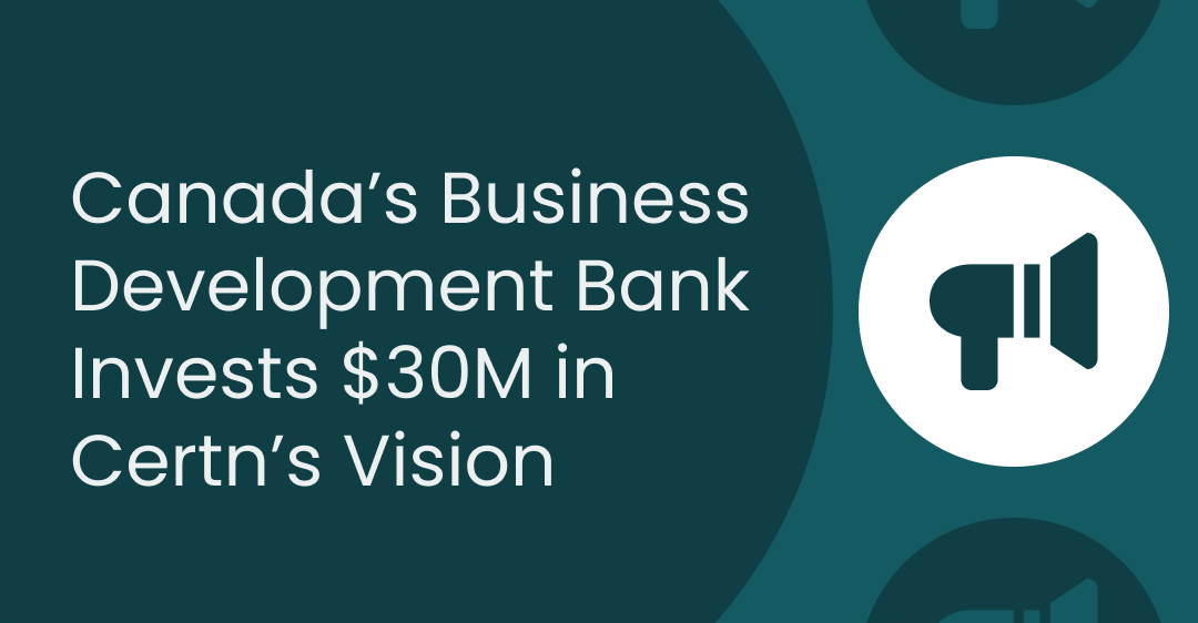 Certn BDC Funding Announcement