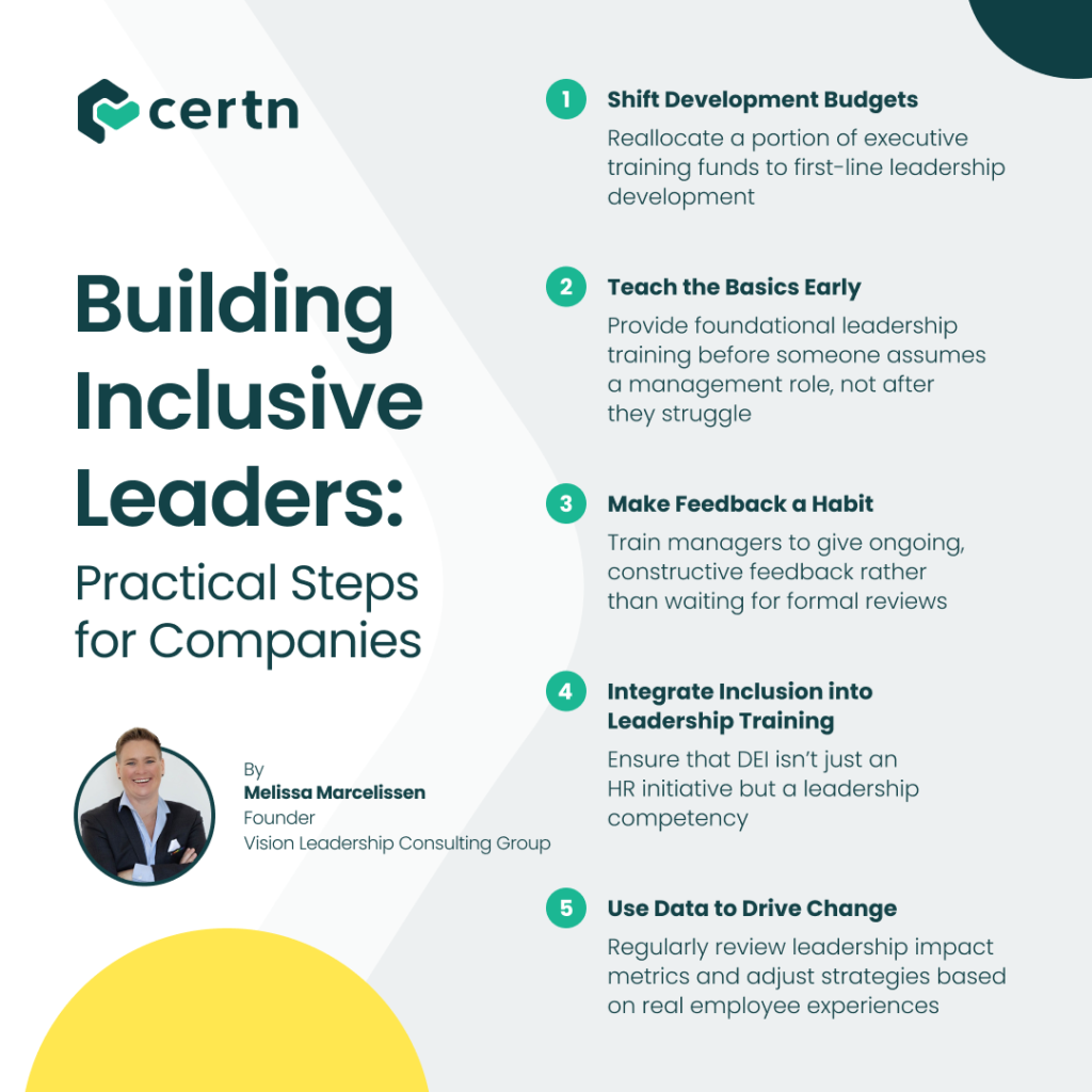 Building Inclusive Leaders Melissa Marcelissen Certn What the FTE Podcast