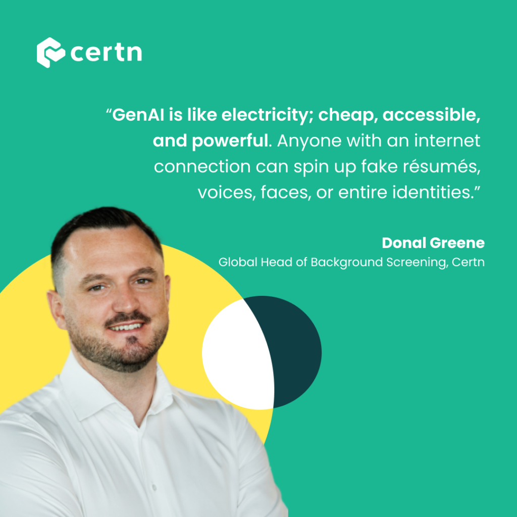 Certn Global Head of Background Screening Donal Greene on AI and Deepfakes for What the FTE